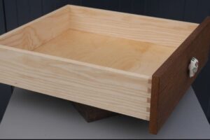 Custom made wooden drawers