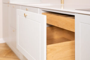 Custom made wooden drawers