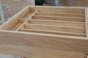 Custom made wooden drawers